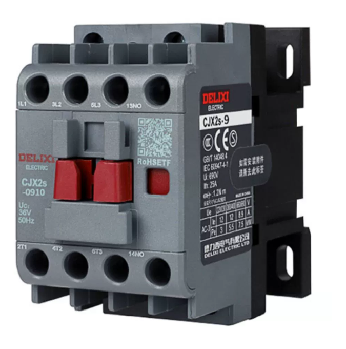 佛經 DELIXI/德力西CJX2系列交流接触器CJX2-6504 220V 50/60Hz 1个-巨