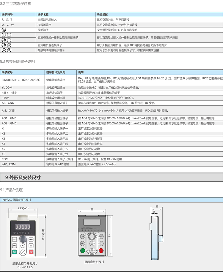 CHNT/正泰 NVF2G系列通用变频器 NF2G-45kW-TS4 (重载型)