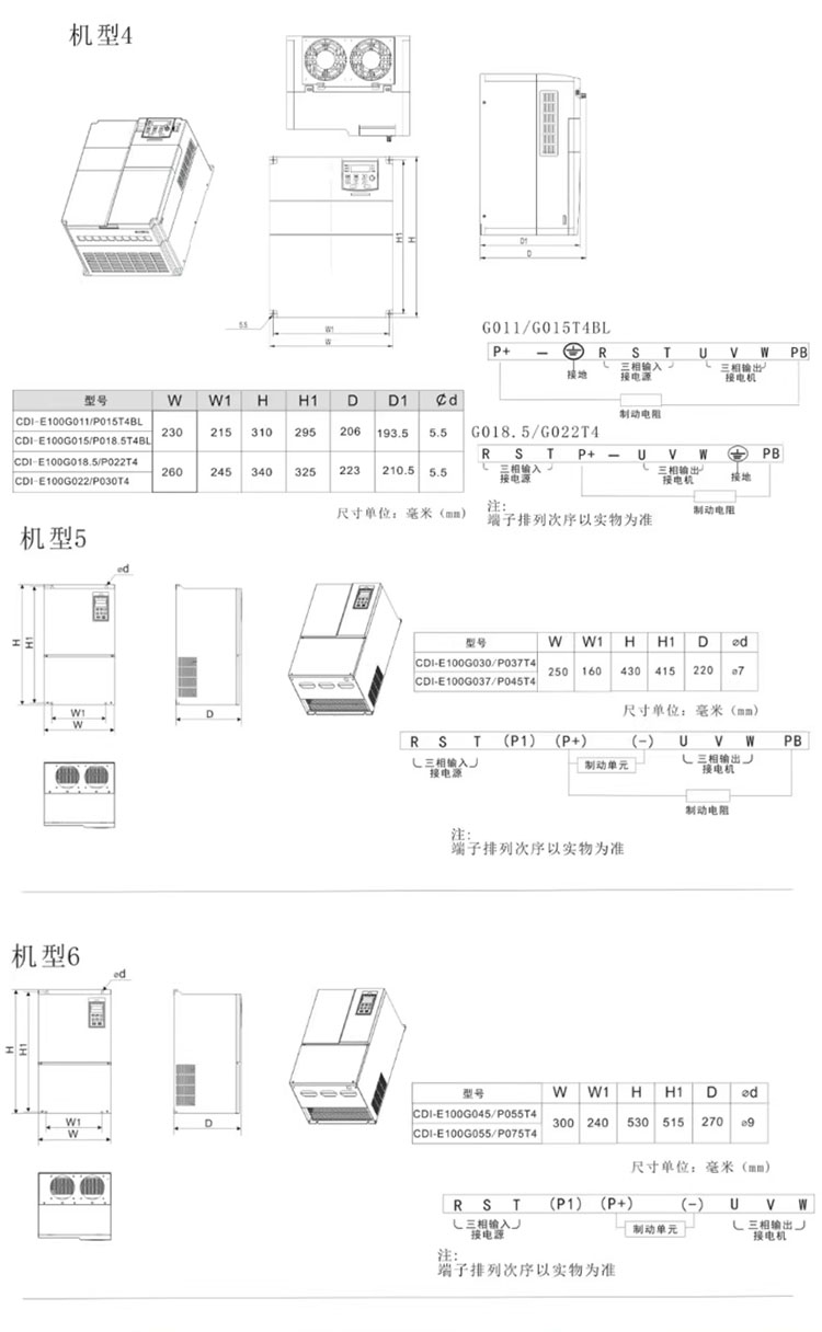 DELIXI/德力西电气 CDI-E102系列通用变频器 CDI-E102G0R75S2B (0.75kW 单相220V)