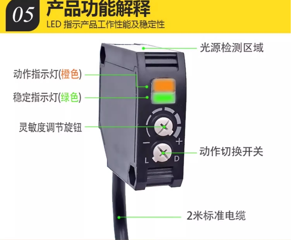 欧姆龙光电开关传感器E3JK-DP11-C PNP 