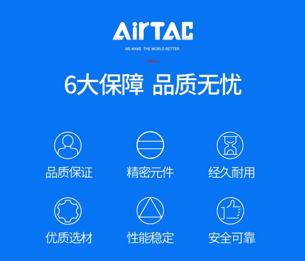 亚德客气动小型大推力超薄气缸SDA25X35SB带磁外牙型